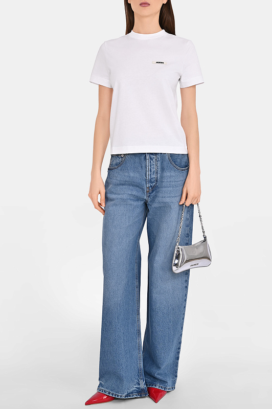 Сумка JACQUEMUS Серебряный Женский BAW00404AW00330