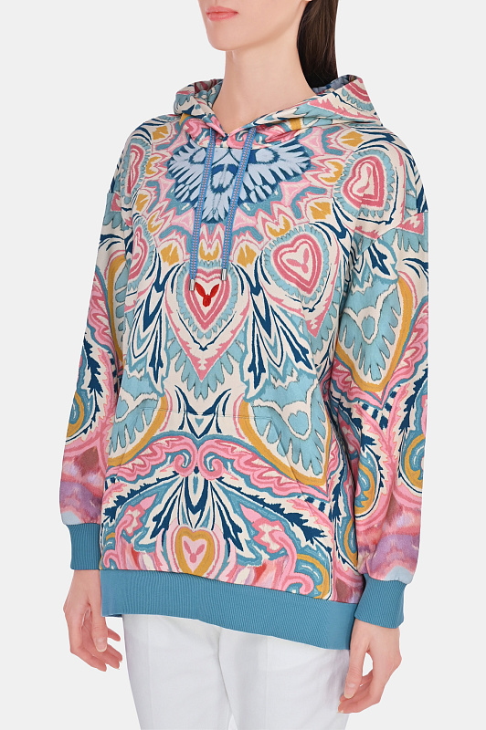 Худи ETRO Разноцветный Женский 12544 7963
