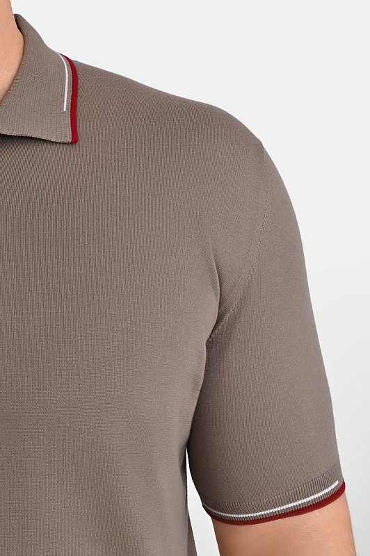 Поло STEFANO RICCI Бежевый Мужской K313051P31 F26146