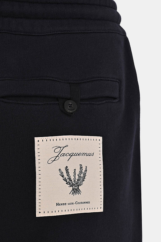 Брюки JACQUEMUS Темно-синий Женский PAW00656AJ00262