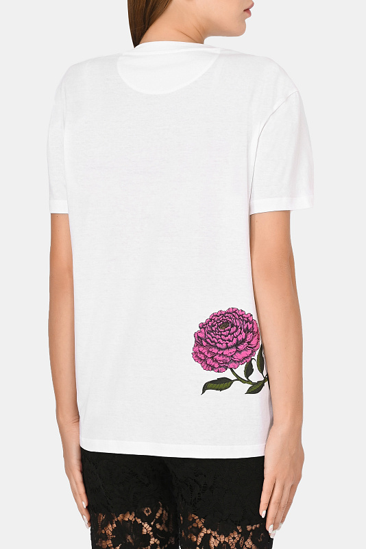 Футболка VALENTINO PAP Белый Женский WB3MG14M6L4