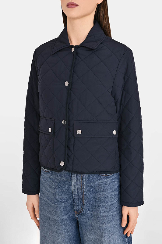 Куртка KITON Темно-синий Женский D61621K0948H0100D