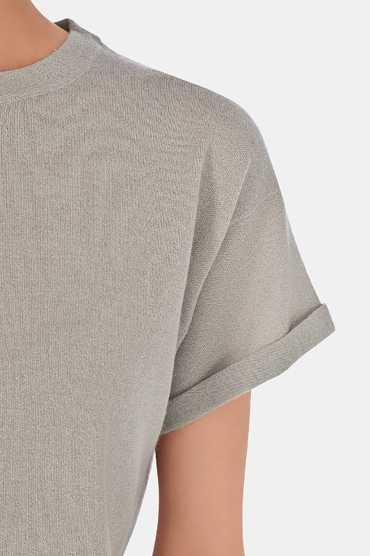 Футболка BRUNELLO  CUCINELLI Светло-бежевый Женский M4181BP189