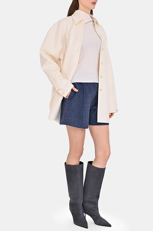 Шорты SPORTMAX Синий Женский BRAIES1234 2522146023600