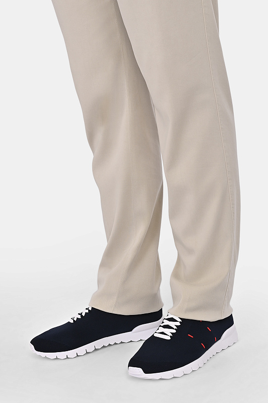 Кроссовки KITON Темно-синий Мужской USSA392N013620