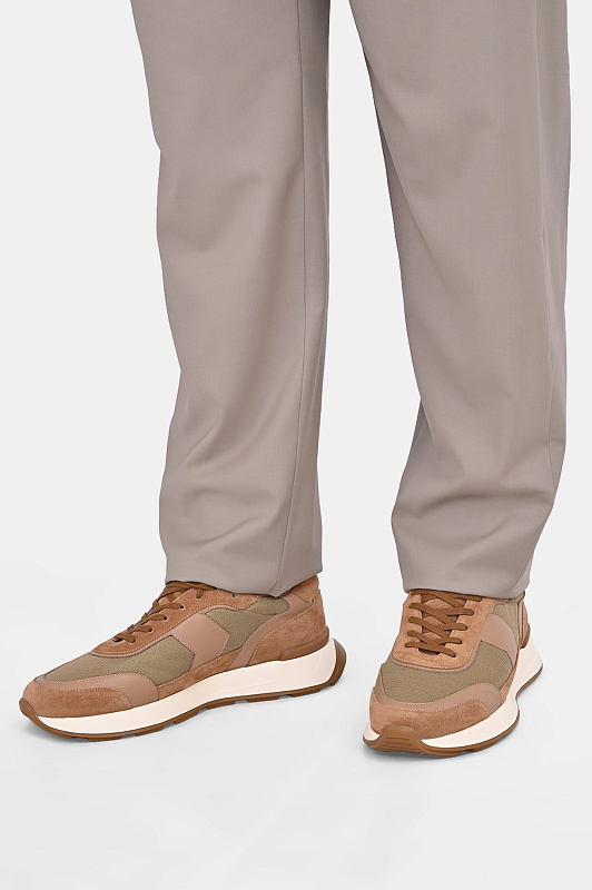 Кроссовки CANALI Коричневый Мужской RC01363 491232