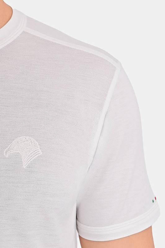 Футболка STEFANO RICCI Белый Мужской MNH6105150 DJ0011