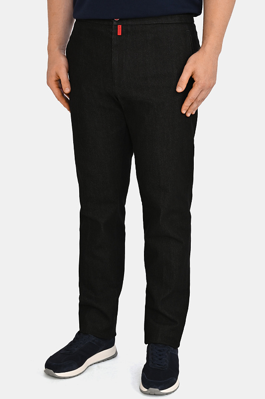 Брюки KITON Черный Мужской UPLACRK0624H0