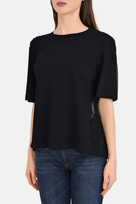 Футболка SPORTMAX Черный Женский SPXSPIGA 2612941041600