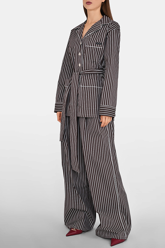 Брюки DOLCE & GABBANA  Белый Женский FTDJETFR51W