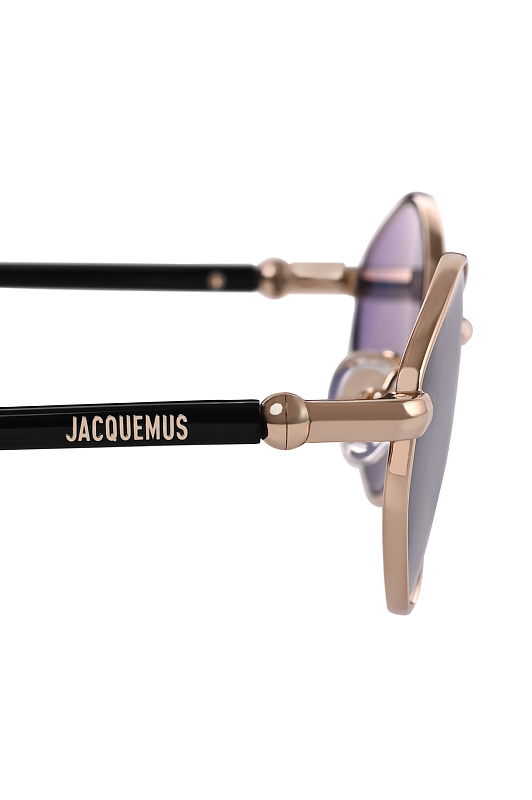 Очки+чехол и салф. JACQUEMUS Темно-синий Unisex JAC160C3SUN/K