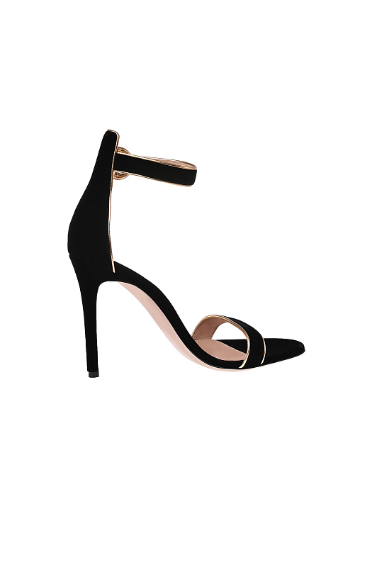 Босоножки GIANVITO ROSSI Черный Женский G61762.15RIC.NK1MEKN