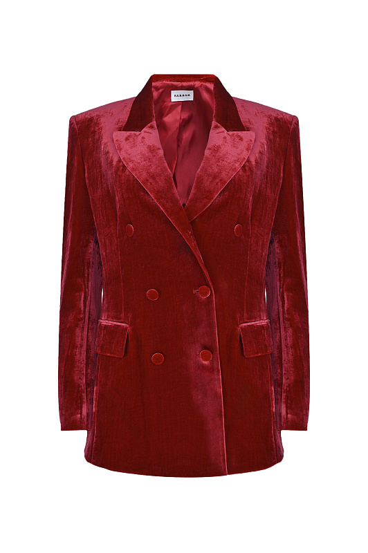 Жакет двубортный