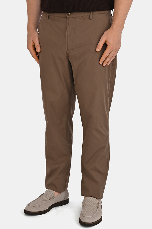 Брюки CANALI Коричневый Мужской U91675AV05971