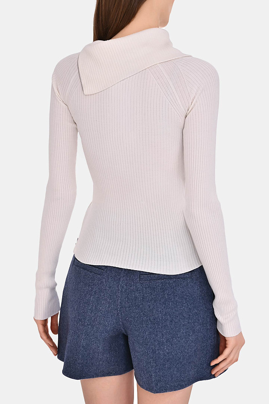 Свитер SPORTMAX Молочный Женский PINNA 2522366022600