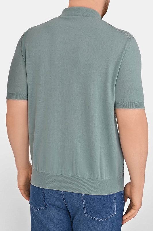 Поло STEFANO RICCI Зеленый Мужской K414015P31 F26166