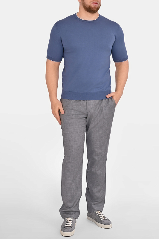 Джемпер CASTANGIA Голубой Мужской Q81.A649 AW-S26