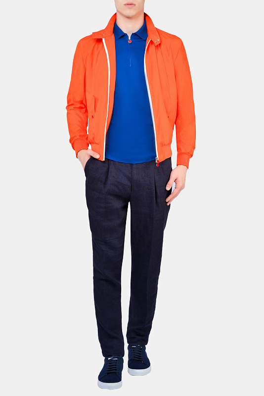 Поло KITON Синий Мужской UK1171E20K101