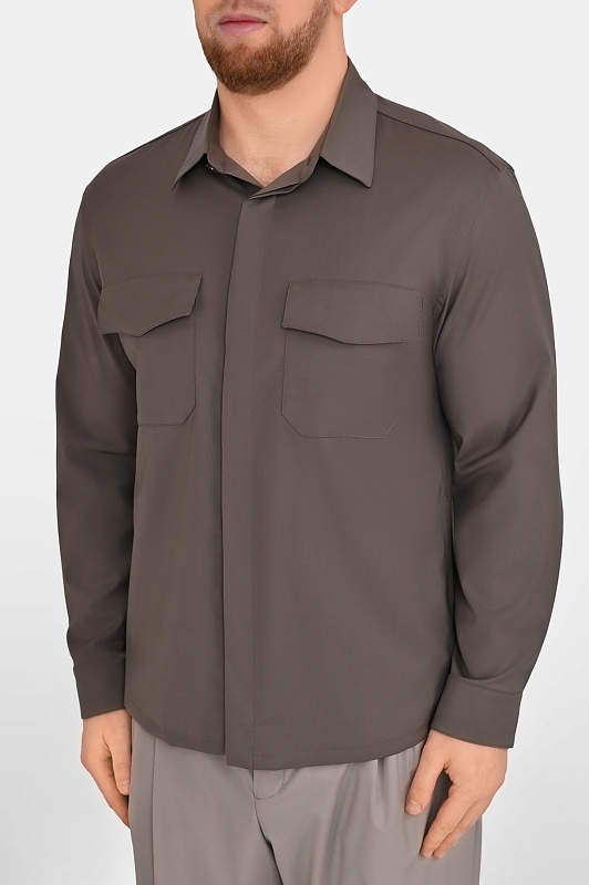 Куртка CANALI Зеленый Мужской 31021AA05960