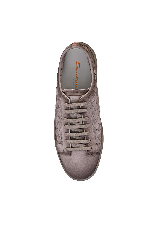 Кеды SANTONI Бежевый Мужской MBCG22171TARTISTE55 Кеды SANTONI Бежевый Мужской MBCG22171TARTISTE55