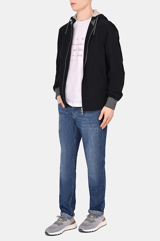Джинсы BRUNELLO CUCINELLI Синий Мужской ME645D2210 Джинсы BRUNELLO CUCINELLI Синий Мужской ME645D2210
