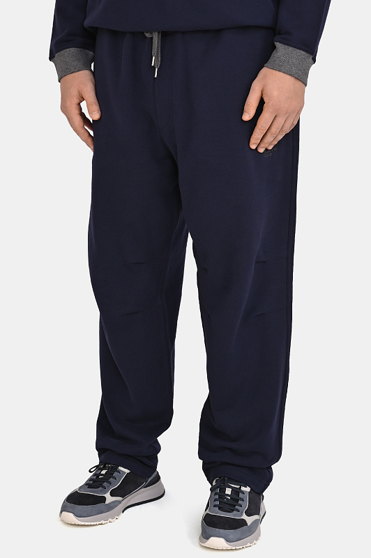 Брюки спорт BRUNELLO  CUCINELLI Темно-синий Мужской MM8263388G