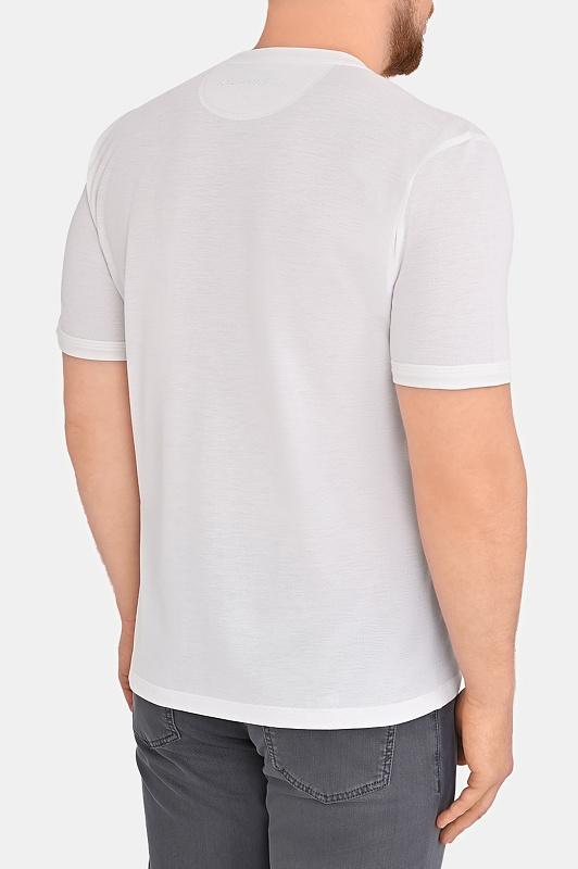 Футболка STEFANO RICCI Белый Мужской MNH6105150 DJ0011