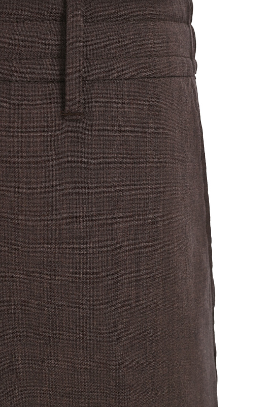 Брюки CANALI Темно-коричневый Мужской V91659AR03652