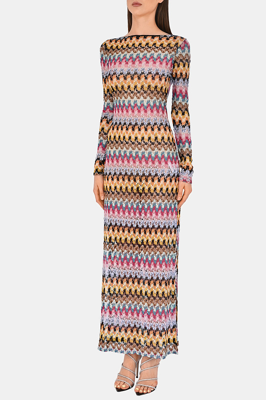 Платье MISSONI Разноцветный Женский MS25SQ14-BR0000