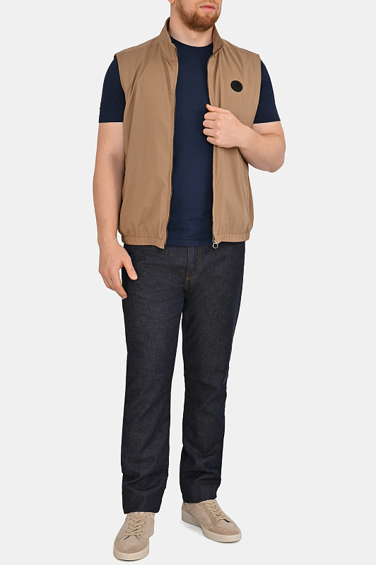 Футболка STEFANO RICCI Темно-синий Мужской MNH6105090803