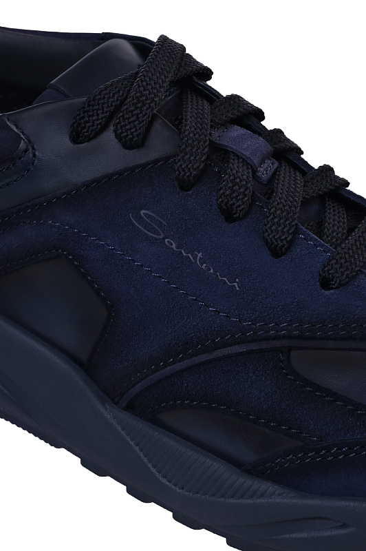 Кроссовки SANTONI Темно-синий Мужской MBIG22112NOTTKOHU60