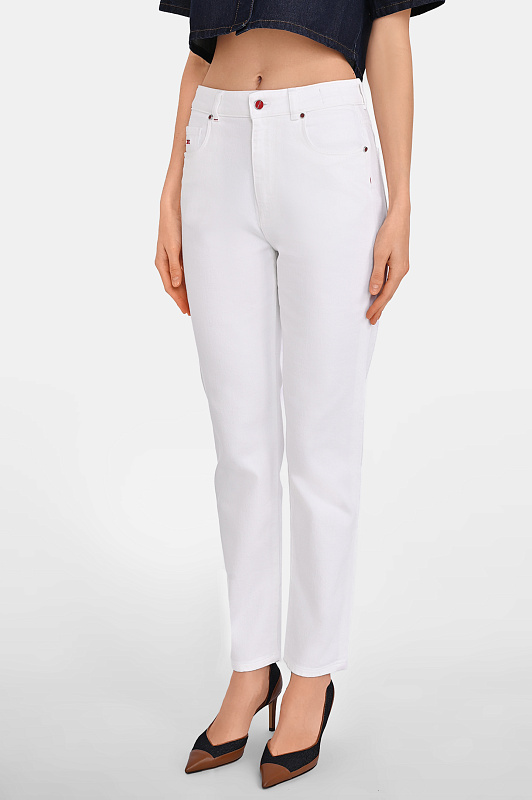 Джинсы KITON Белый Женский DJ54101K0924H0