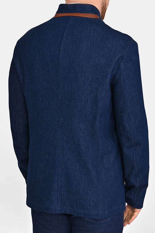 Куртка KITON Темно-синий Мужской UW2331AV0832H02002