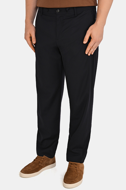 Брюки CANALI Темно-синий Мужской U91659AA05960