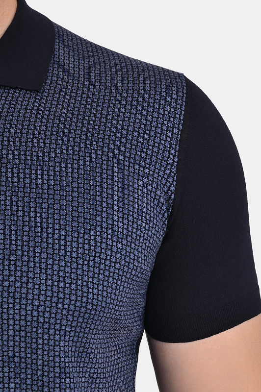 Поло MANDELLI Синий Мужской P26-1K024A-5703