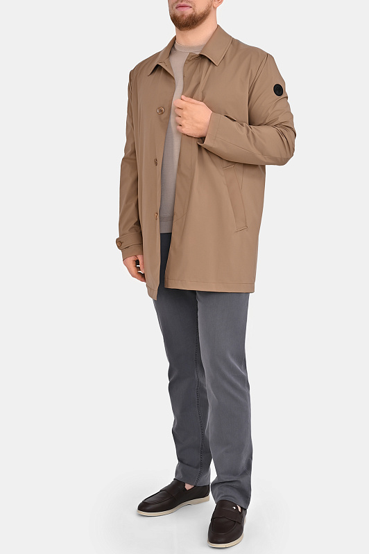 Лоферы STEFANO RICCI Темно-коричневый Мужской UC64_G2413 MR