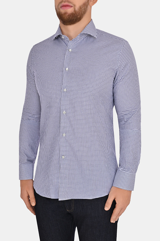 Рубашка CANALI Синий Мужской GD03019 XC3