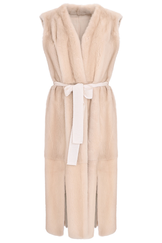 Пальто из меха норки