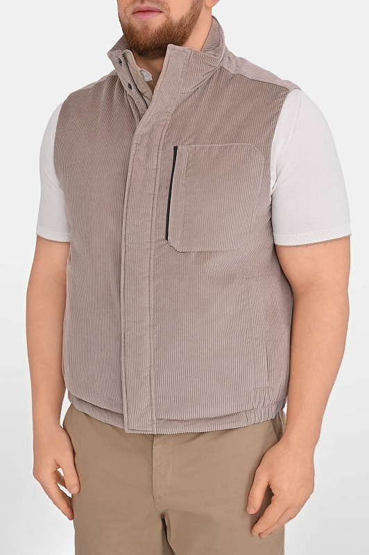 Жилет CANALI Светло-бежевый Мужской O41020 SG03041