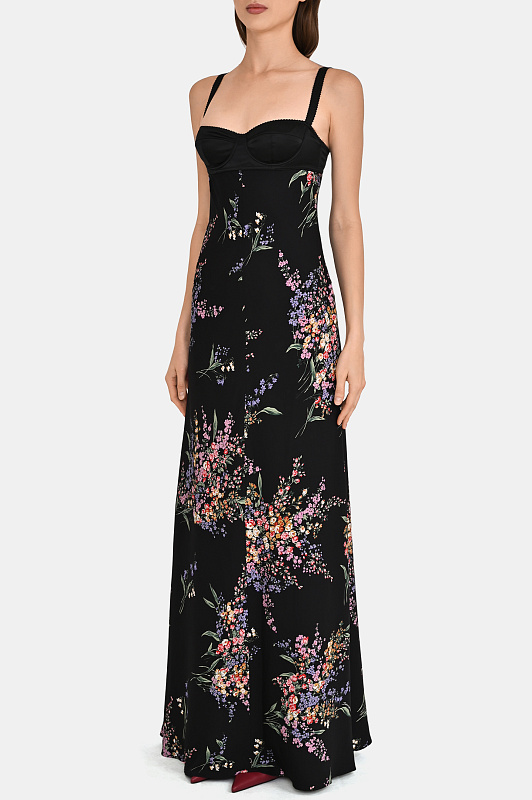 Платье DOLCE & GABBANA  Черный Женский F60G8TFSA8N