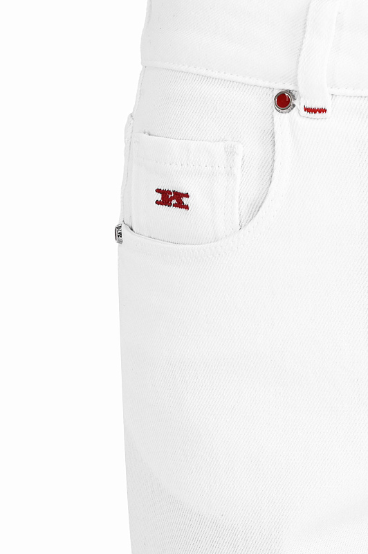 Джинсы KITON Белый Женский DJ54101K0924H0