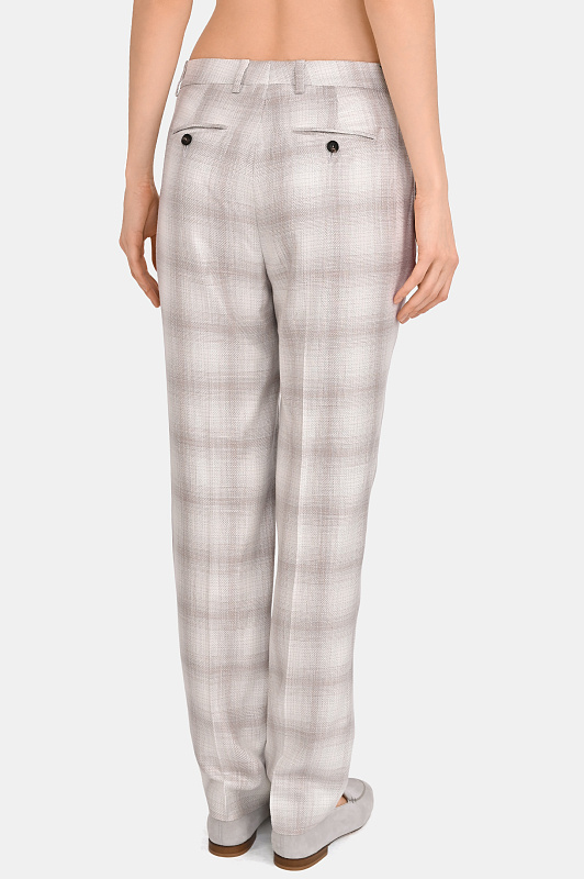 Брюки KITON Серый Женский D48125K0922G08000