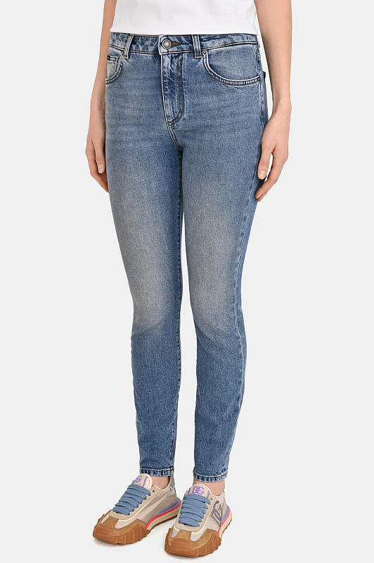 Джинсы DOLCE & GABBANA  Голубой Женский FTC67D G8OC7