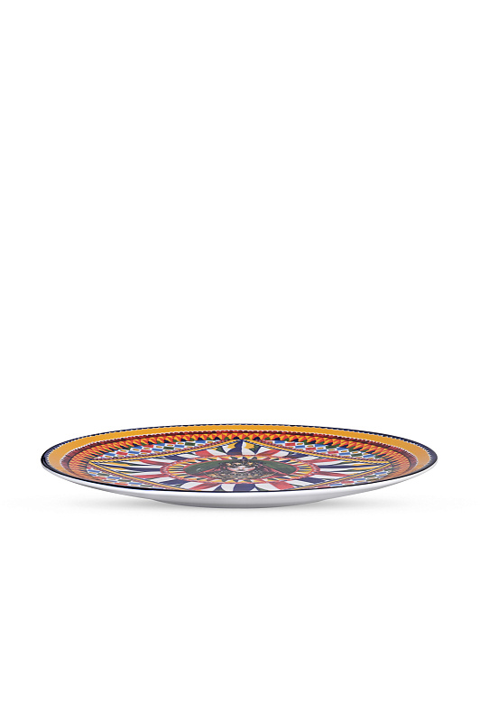 Тарелка DOLCE & GABBANA  Разноцветный Unisex TC0010 TCA22