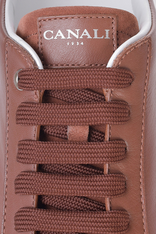 Кеды CANALI Коричневый Мужской RC00528/515
