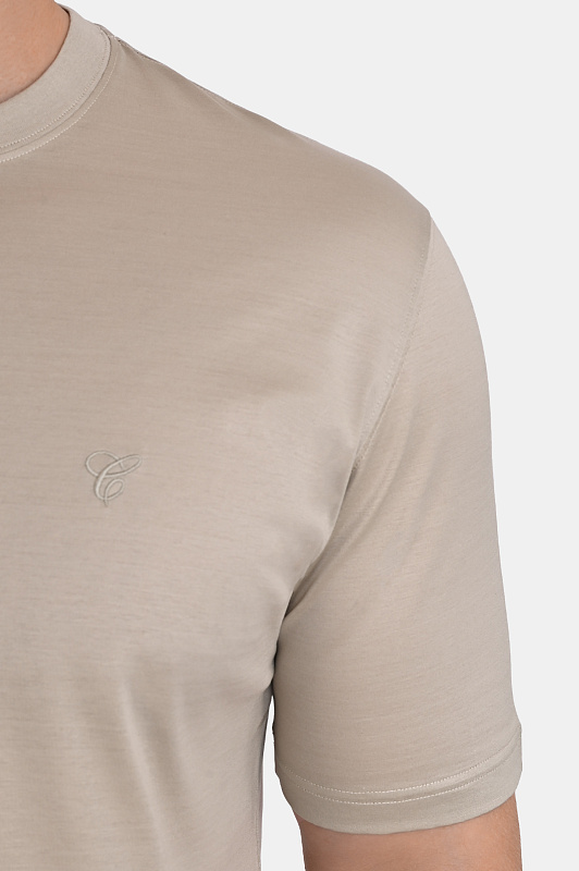 Футболка CASTANGIA Светло-бежевый Мужской DM.TSDM30-S26