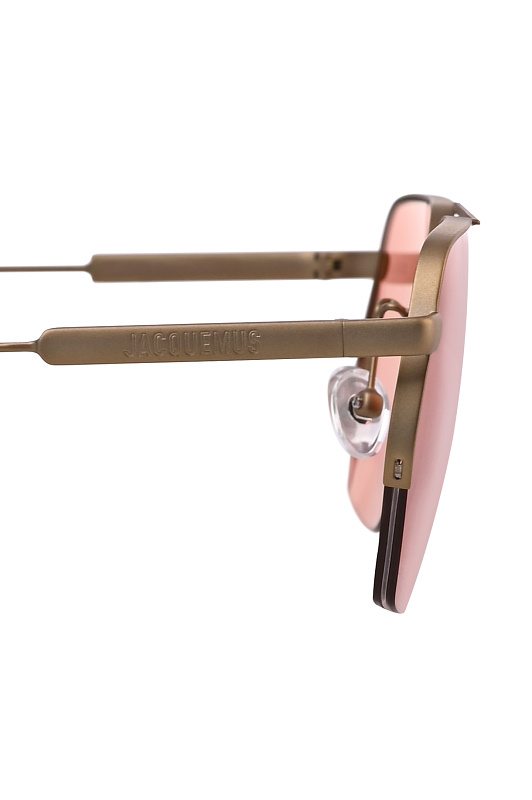 Очки+чехол и салф. JACQUEMUS Розовый Unisex JAC67C5SUN/K