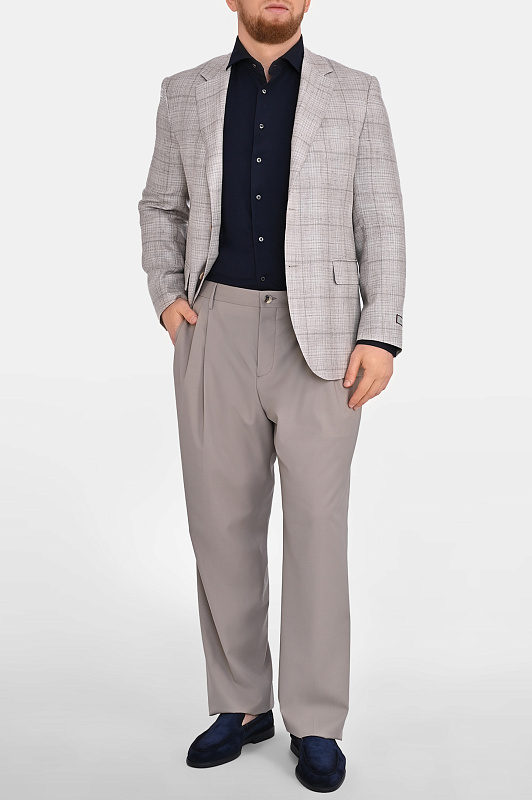 Рубашка CANALI Темно-синий Мужской CCLX0C3GD03733