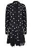 Платье SPORTMAX Черно-белый Платье SPORTMAX Черно-белый
