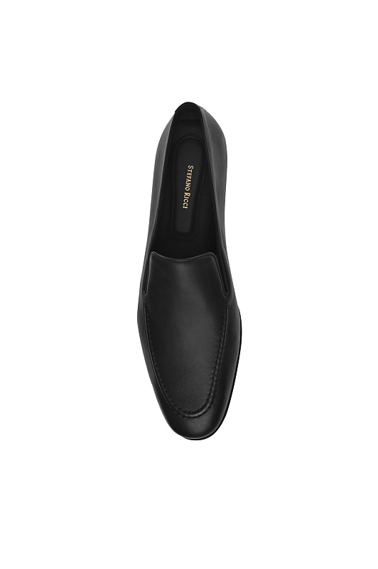 Лоферы STEFANO RICCI Черный Мужской UC38_G2361 NPS